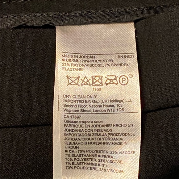 Black Banana Republic Shorts Size 10 - Picture 8 of 8